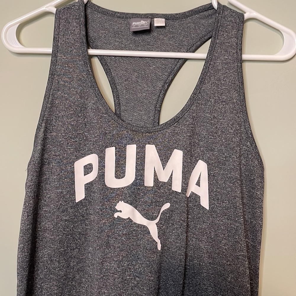 Puma Racerback Tank Top Size Small - Picture 2 of 7